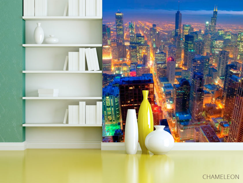 Фотошпалери New York яскравий нічний - 3