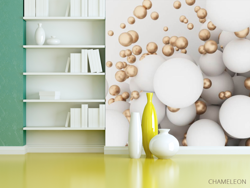 Фотошпалери кулі 3д - 3