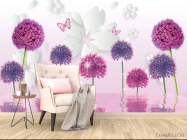 Фотообои 3д одуванчики - 4
