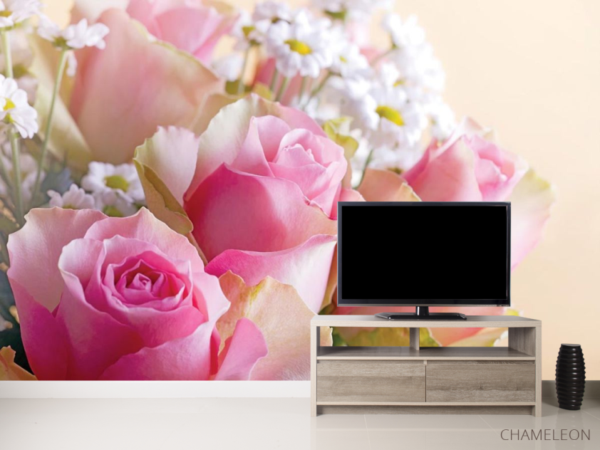 Фотообои Розовые розы - 2