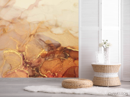 Фотошпалери Золотий флюїд - 2