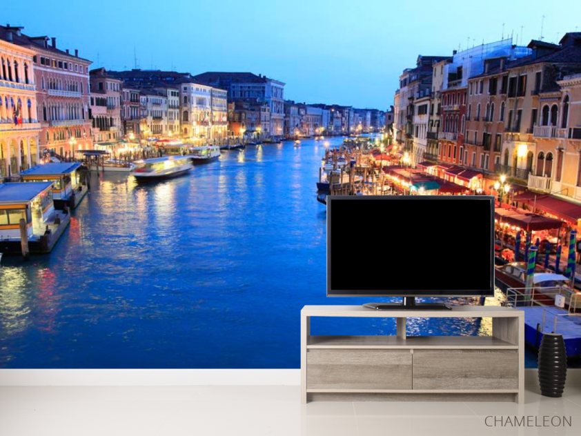 Фотообои Кафе у воды, Венеция - 2