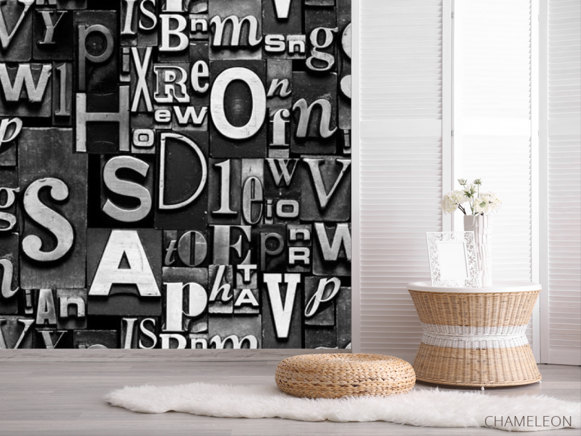 Фотошпалери Літери - 2