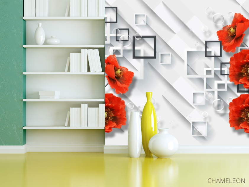 Фотошпалери 3Д маки - 3