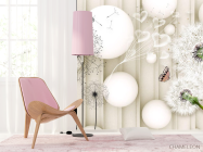 Фотошпалери 3д кульбаби - 4