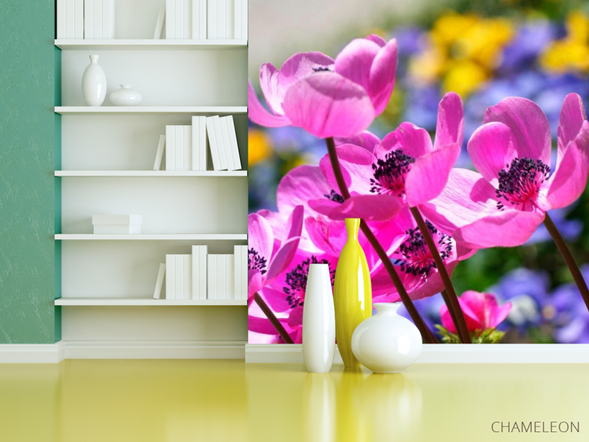 Фотошпалери Букет рожевих тонколистников - 3