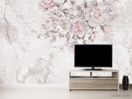 Фотообои Узор и нежные цветы - 2