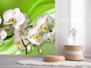 Фотошпалери 3д орхідеї - 2