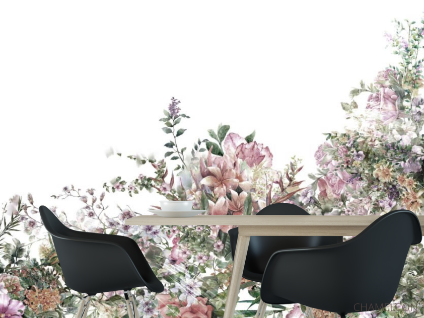 Фотошпалери Квіткові принти - 1