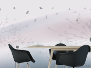 Фотошпалери Кульбаби і пташки - 1