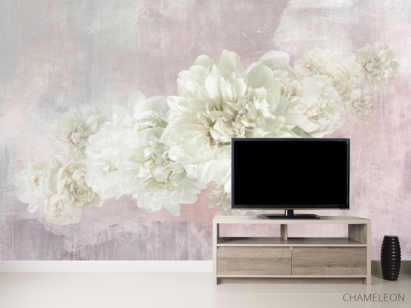 Фотообои Дизайнерские пионы - 2