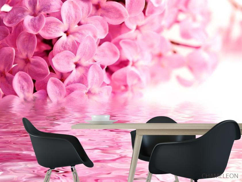 Фотообои Розова сирень - 1