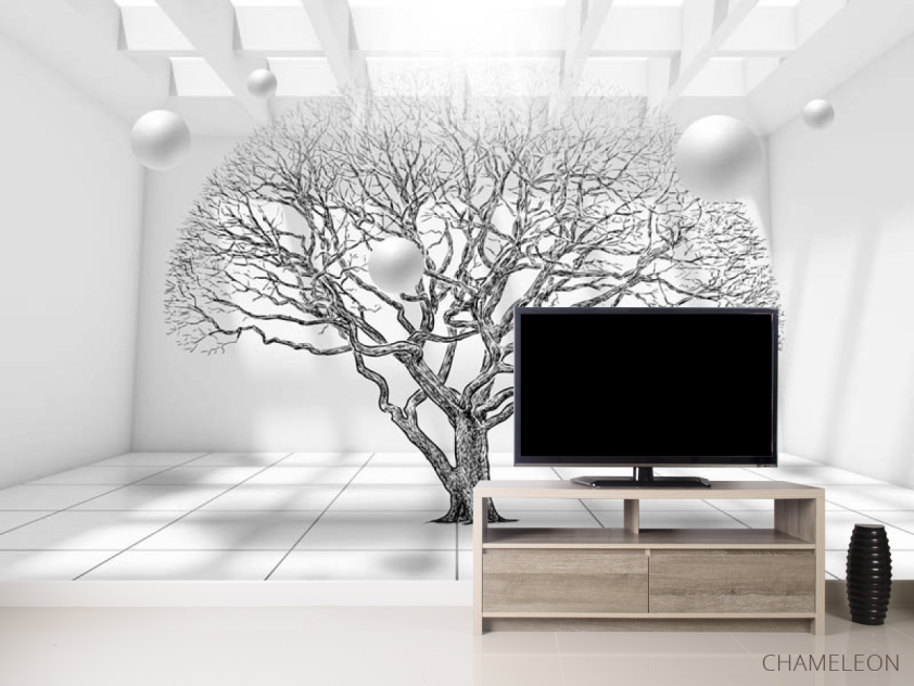 Фотообои 3д дерево - 2