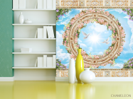 Фотошпалери Голуби на стелі - 3