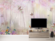 Фотообои Розовый лес - 2