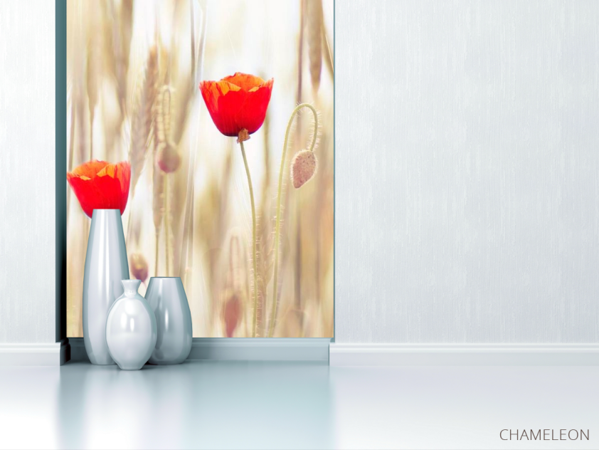 Фотообои Маки в поле - 1