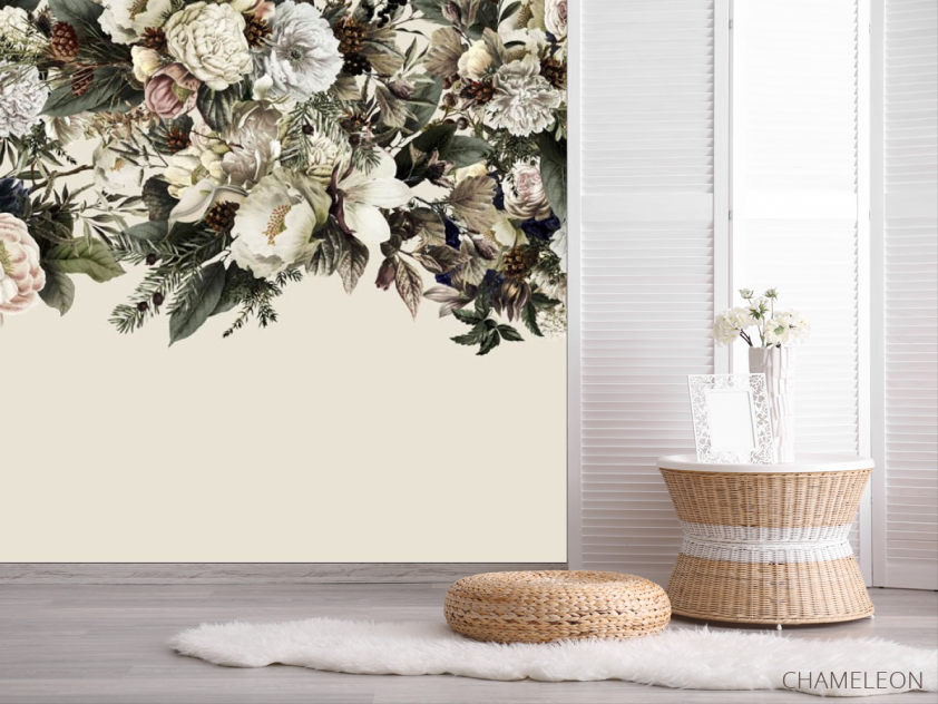 Фотошпалери Вінтажні квіти - 2