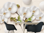 Фотошпалери Орхідея 3д - 1