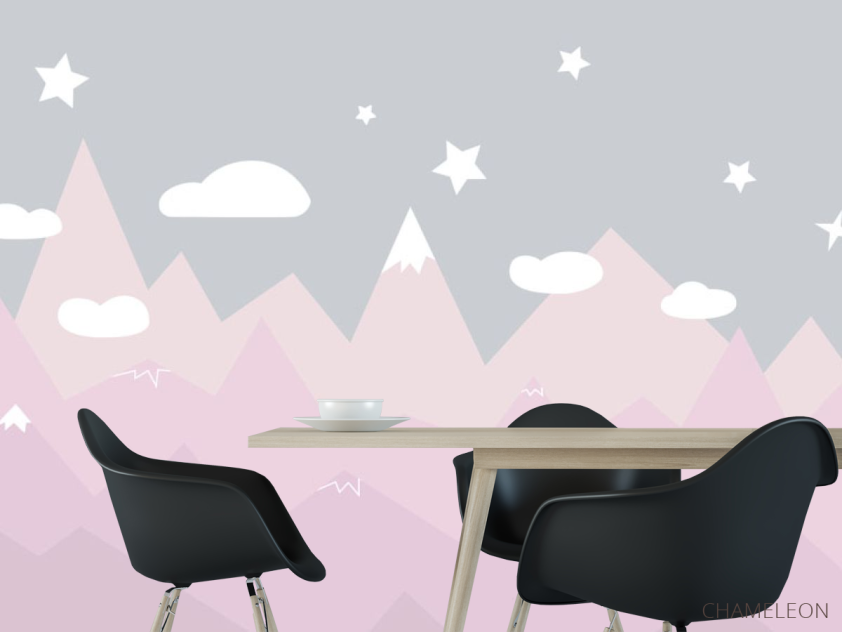 Фотошпалери Рожеві гори - 1