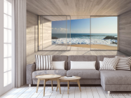 Фотообои Волны за окном - 3