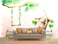 Фотообои Сказочная качеля - 1