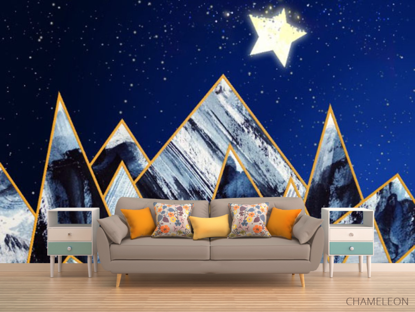 Фотообои 3D горы - 1