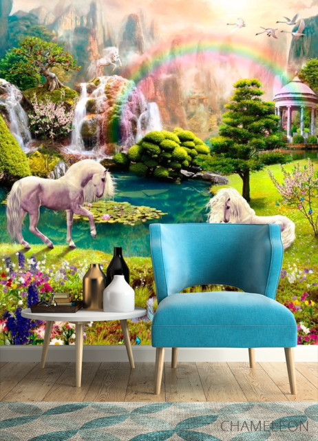 Фотообои Лошади, лес - 4