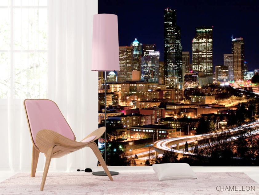 Фотошпалери Висотки нічного міста - 4