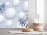 Фотошпалери 3Д квіти - 2