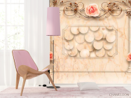 Фотошпалери 3D квіти - 4