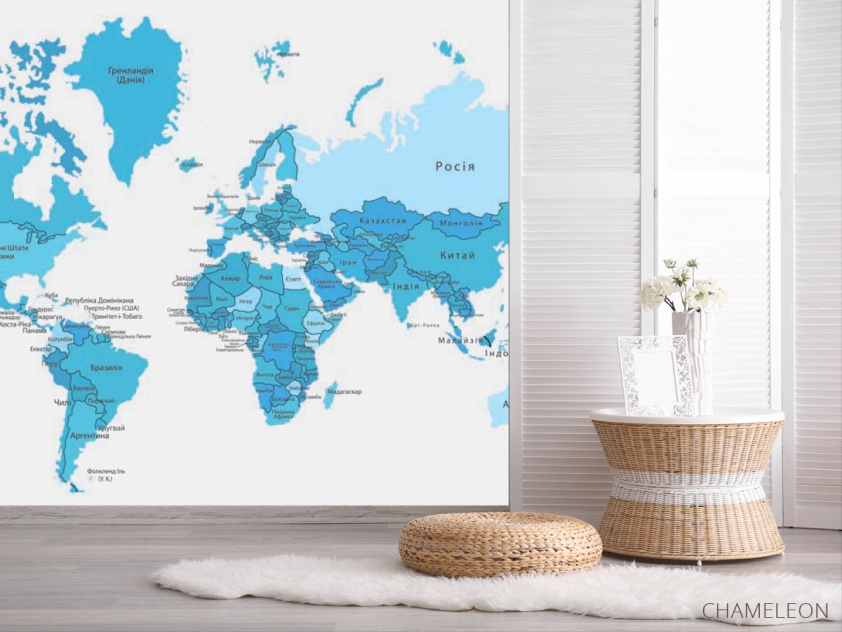 Фотошпалери Карта - 2