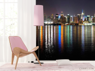 Фотошпалери Фотошпалери Яскрава нічна набережна - 4