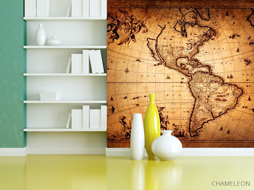 Фотошпалери Американська карта - 3