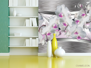 Фотошпалери Орхідея і абстракція 3d - 3