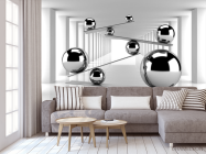 Фотообои 3D шары - 3