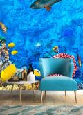 Фотообои Рыба возле рифа - 4