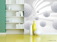 Фотошпалери 3д кулі - 3