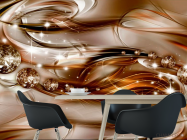 Фотошпалери Коричнева абстракція - 1