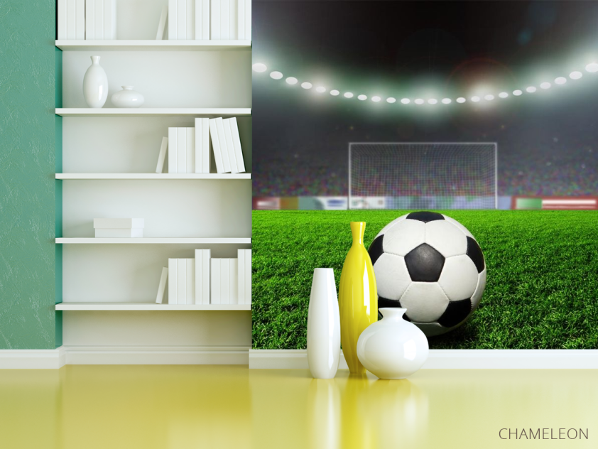 Фотошпалери м'яч на стадіоні - 3