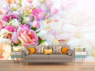 Фотообои нежные розы - 1