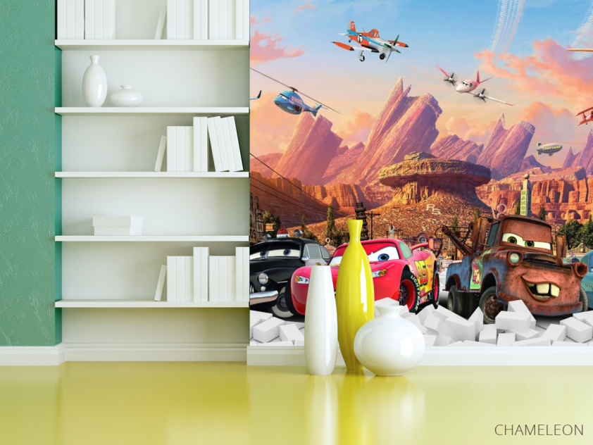 Фотошпалери 3Д тачки - 3