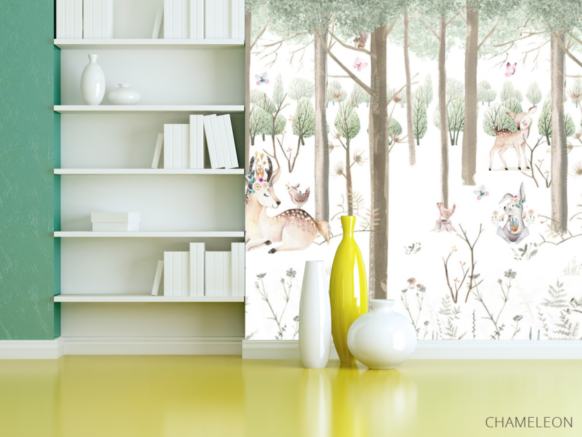 Фотошпалери Звірі в лісі - 3