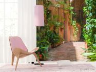 Фотошпалери зелена улічка - 4