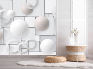 Фотошпалери 3Д кулі - 2