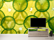 Фотообои Дольки лаймов - 2