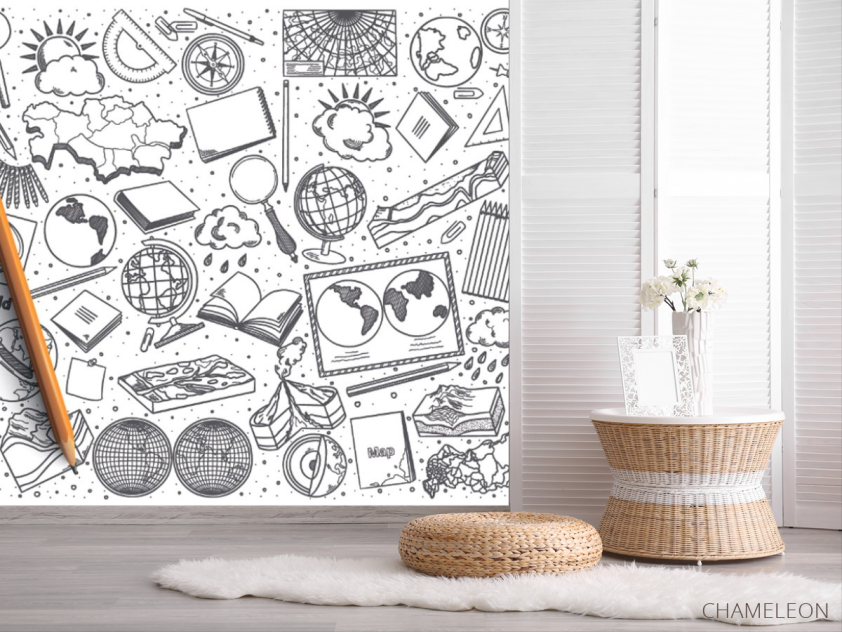 Фотошпалери Паттер для кабінету географії - 2