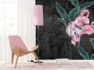 Фотошпалери фламінго - 4