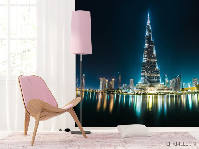 Фотошпалери Дубаї вночі - 4