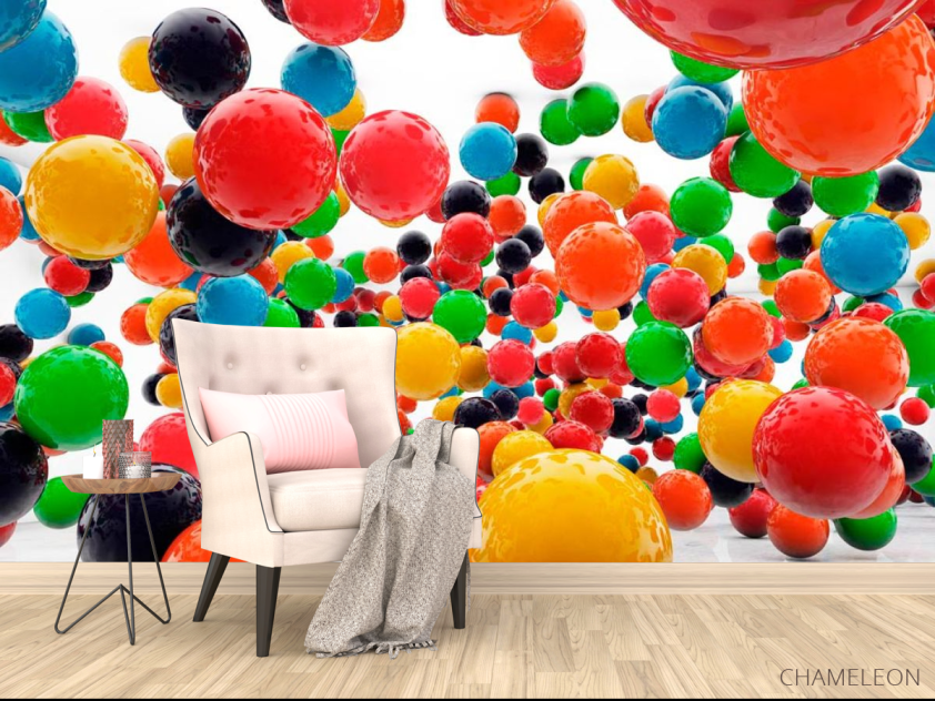 Фотообои Шарики-жевачки - 4