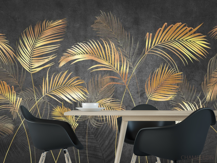 Фотошпалери золоте листя - 1